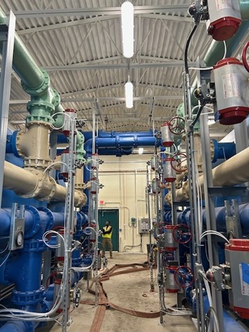 wellhead treatment process piping